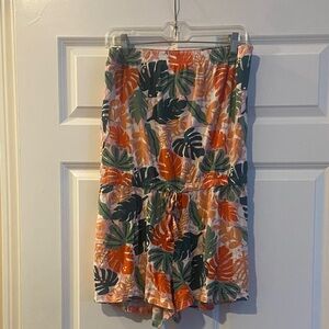 🧡 Women’s strapless romper